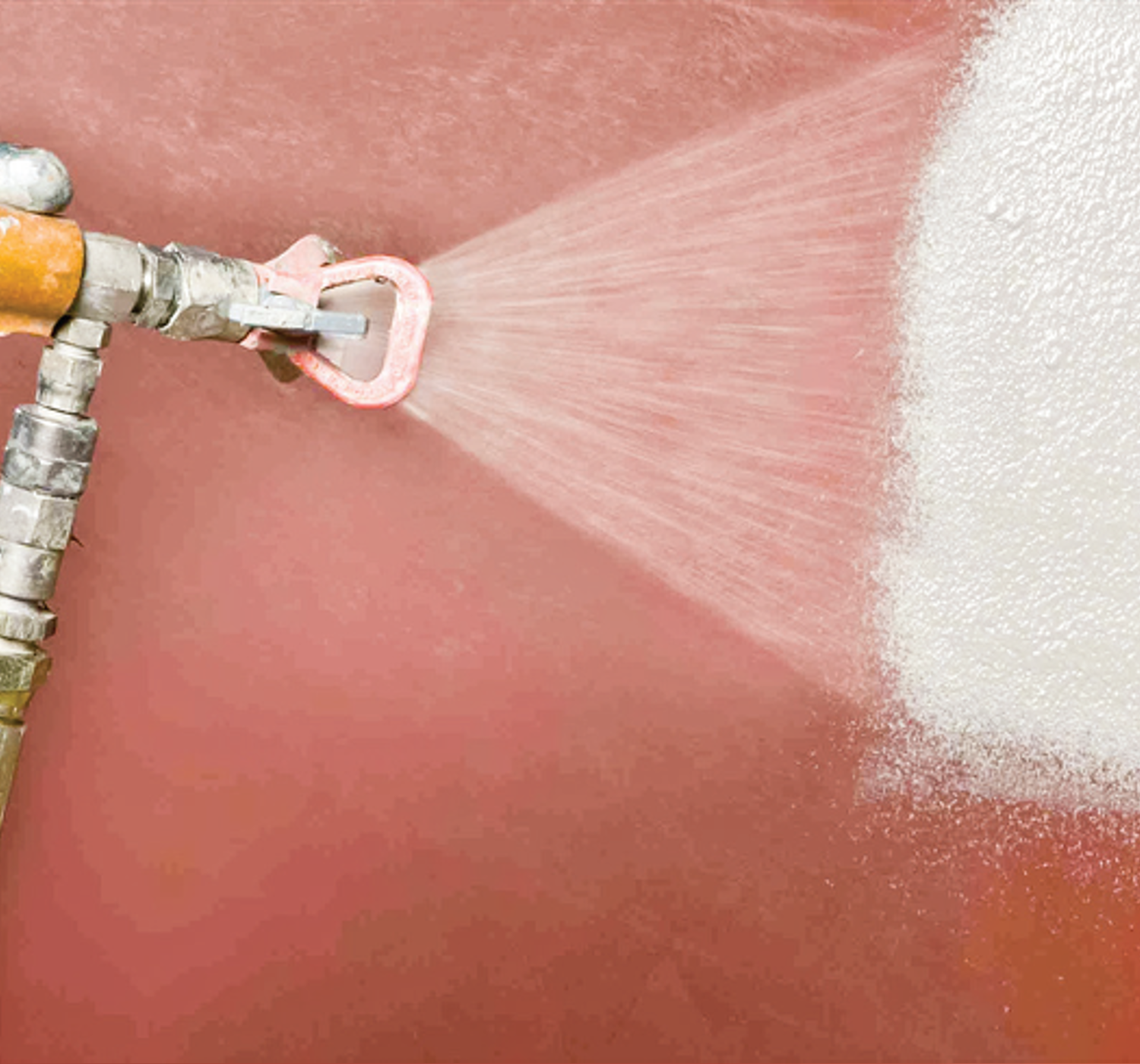 Brandvertragend coaten met de hand